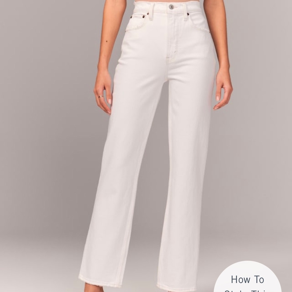 Abercrombie Curve Love 90s Straight Jeans